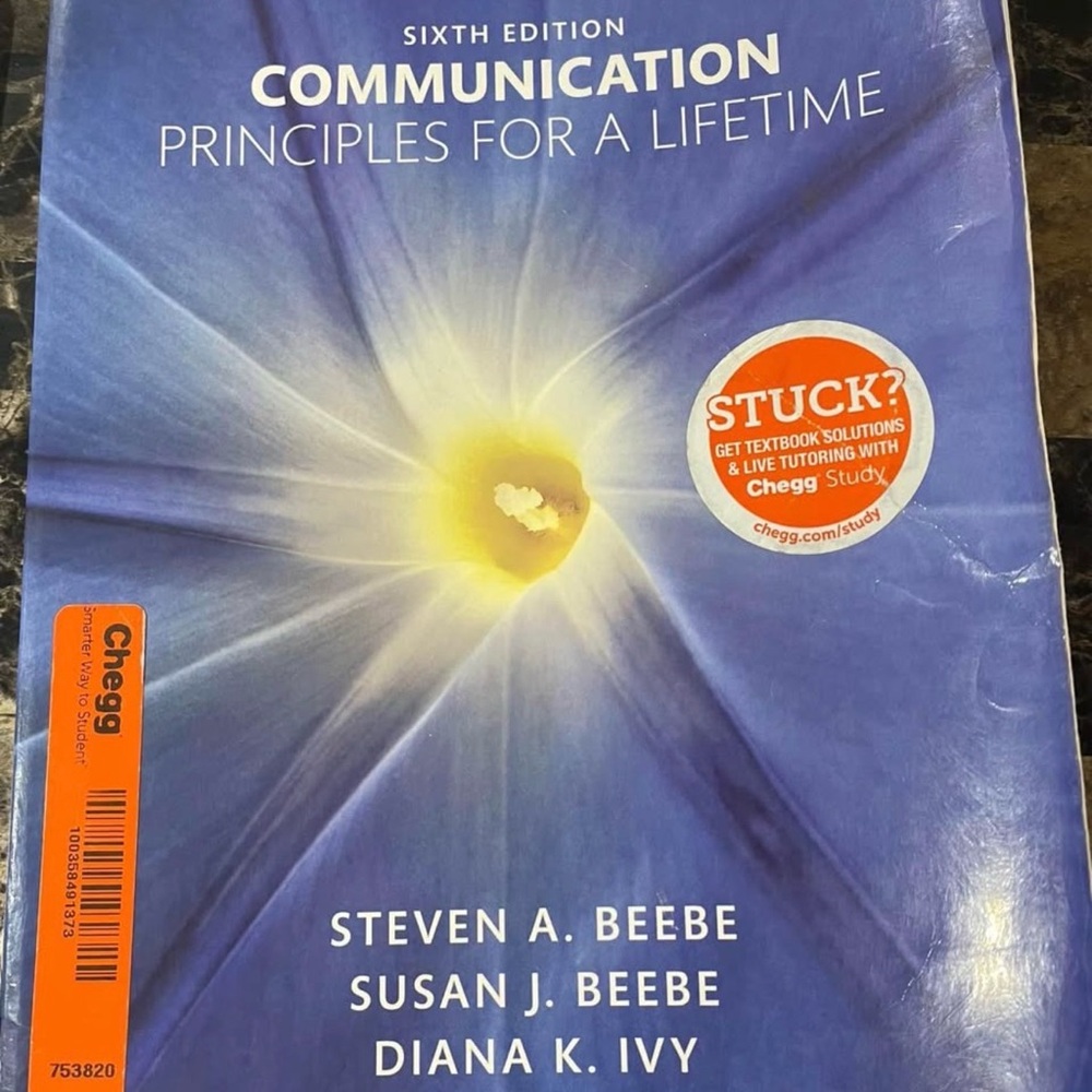 Communication Principles for a Lifetime Textbook